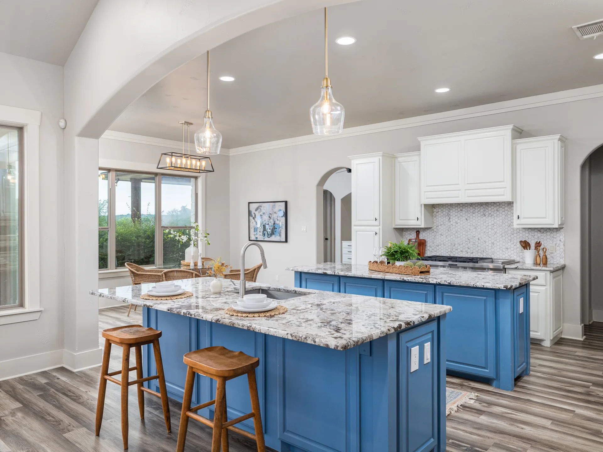 Private 1-Acre Retreat in Beltorre | Single-Story Gem w/ Dual Islands + Outdoor Fireplace photo 10