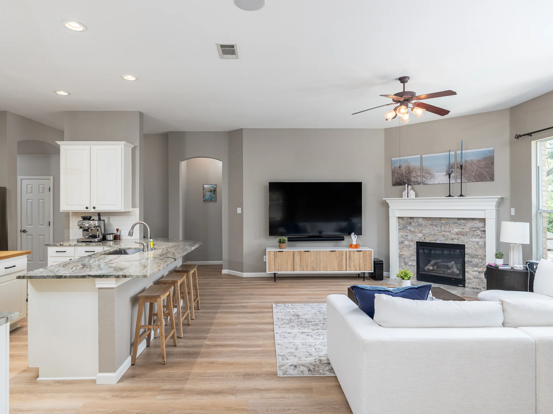 Greenbelt Retreat w/ Pool + Spa | Updated Single-Story in Canyon Creek photo 13