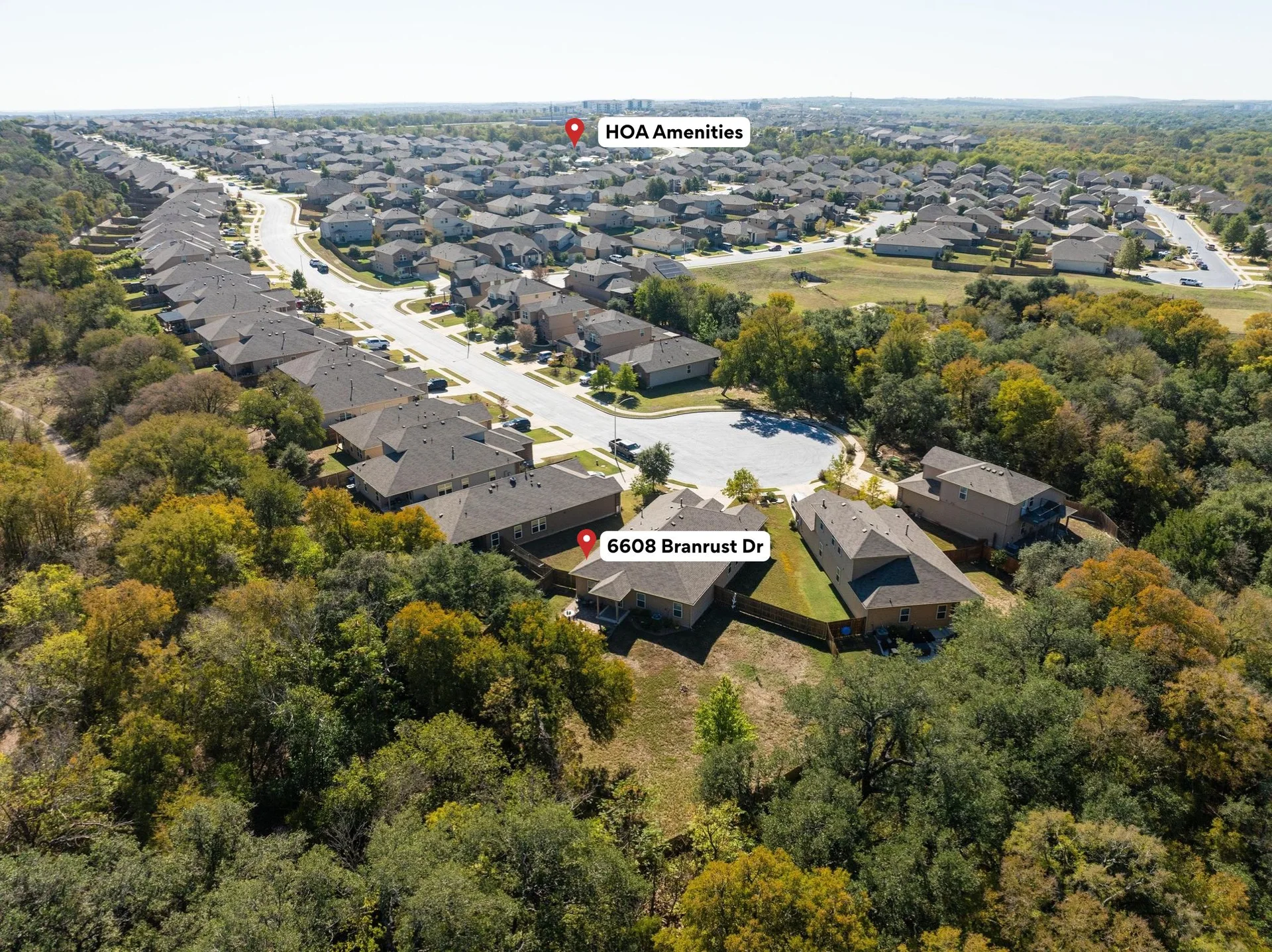 Rare 0.302-Acre Cul-de-Sac Gem Backing to McKinney Falls State Park | Largest 1-Story Plan photo 32
