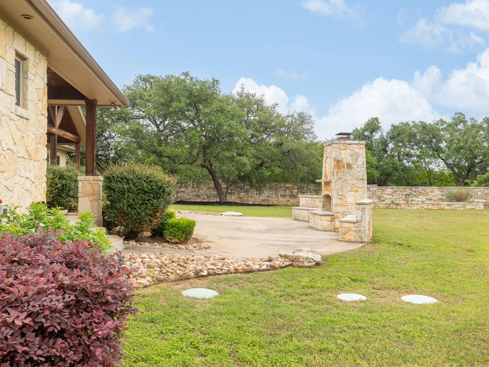 Private 1-Acre Retreat in Beltorre | Single-Story Gem w/ Dual Islands + Outdoor Fireplace photo 38