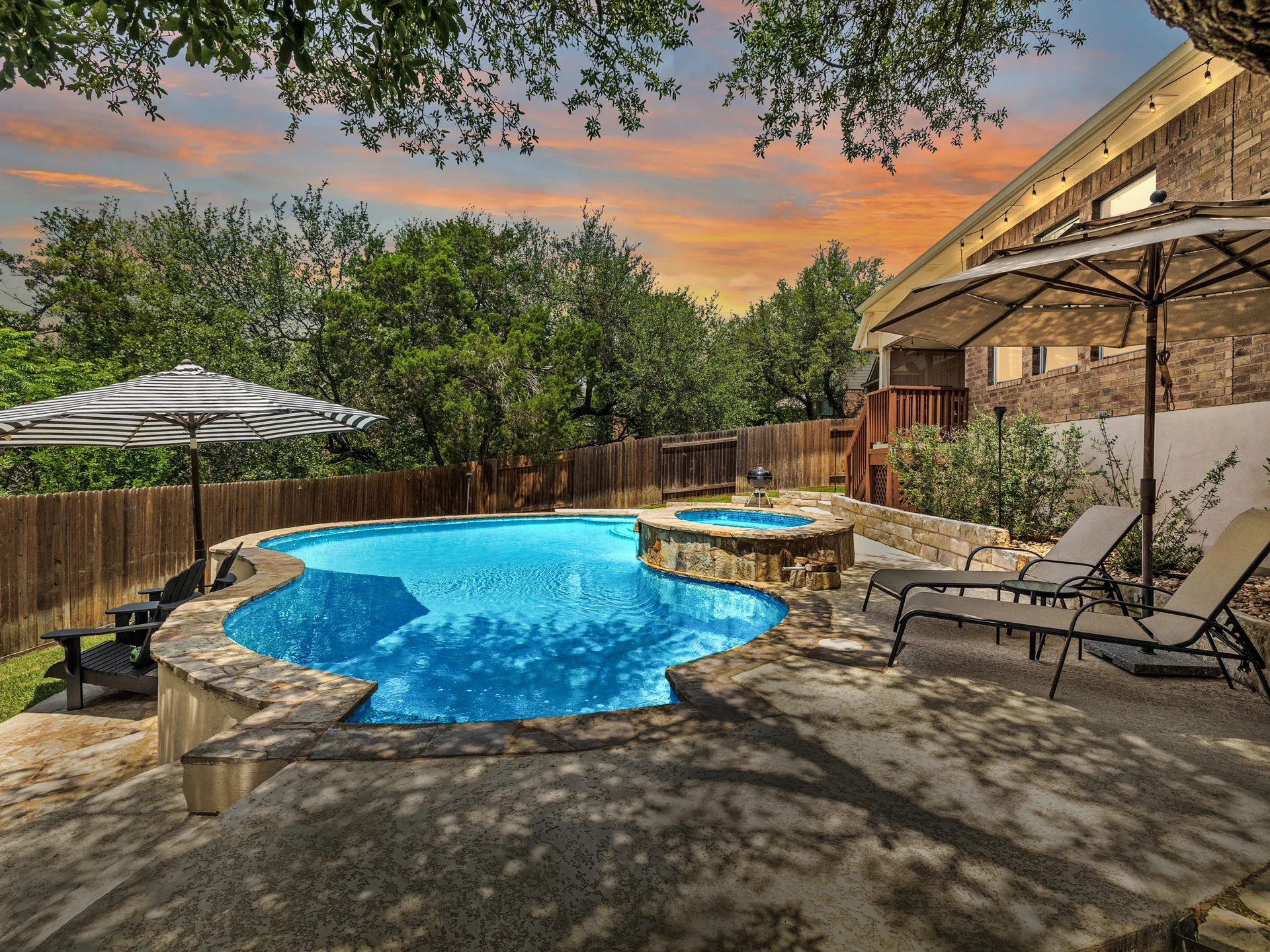 Greenbelt Retreat w/ Pool + Spa | Updated Single-Story in Canyon Creek