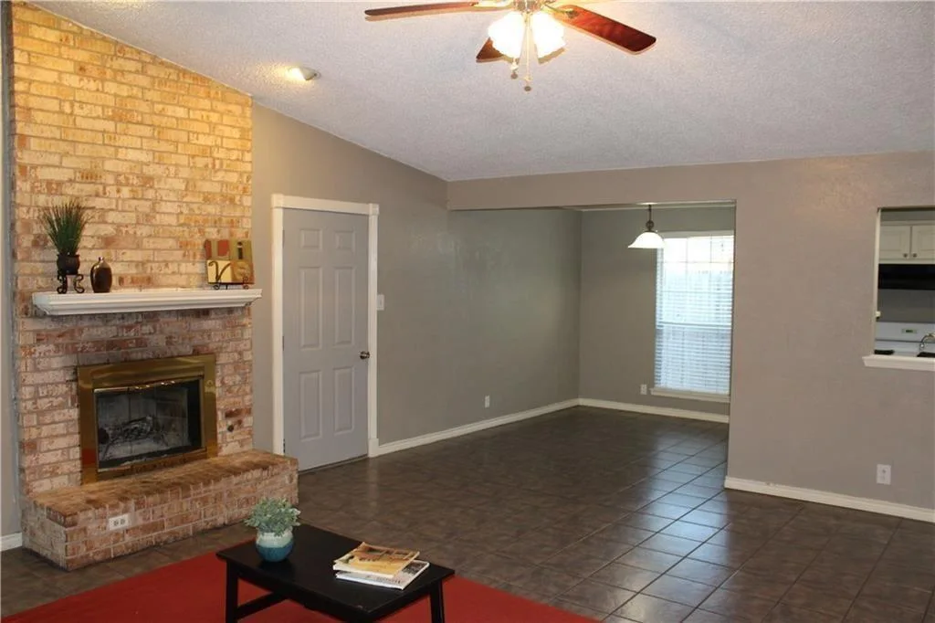 Vaulted Ceilings, Cozy Fireplace & No Carpet | Charming Round Rock 1-Story photo 3
