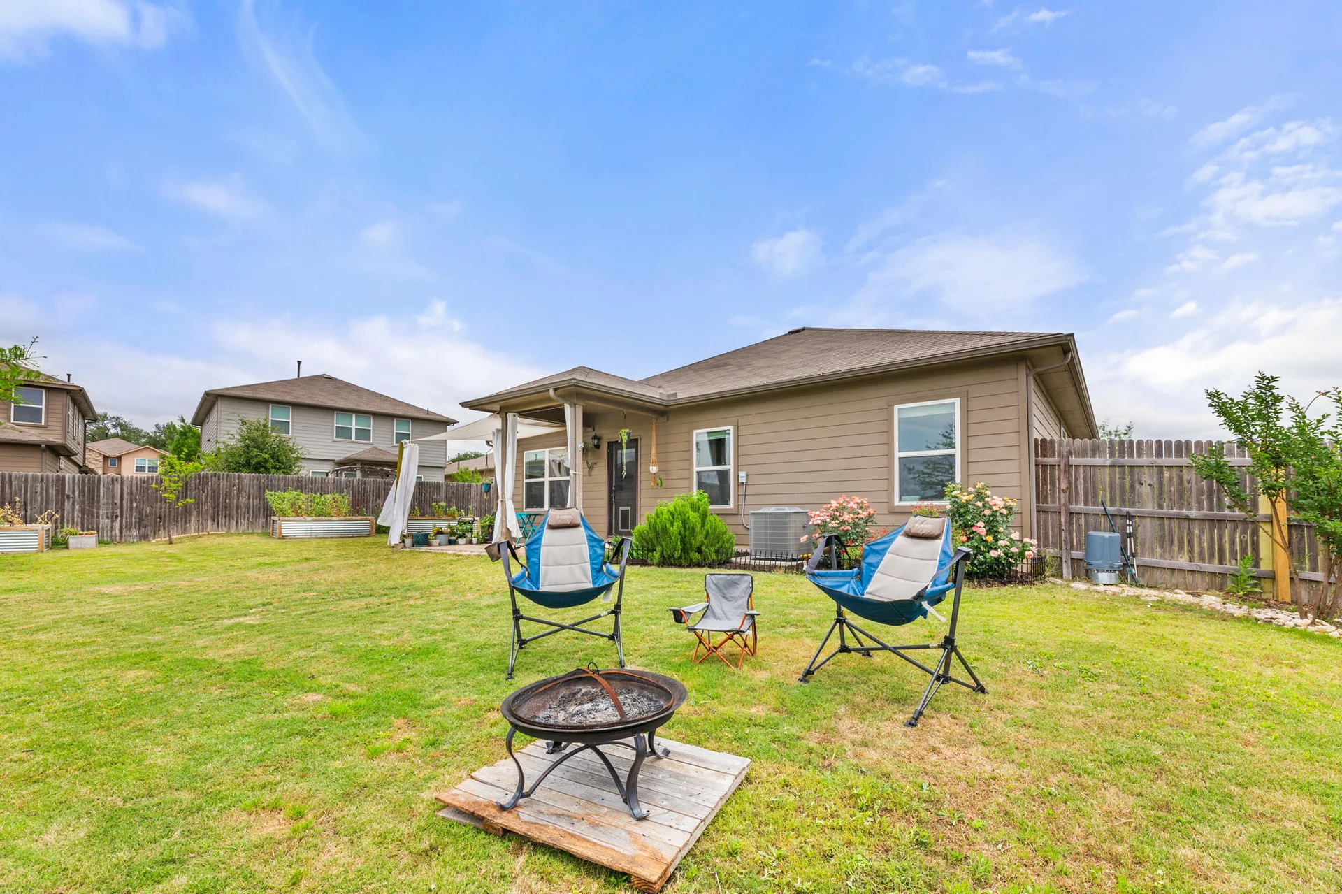 Sprawling One-Story on .28 Acres | Scenic Views + Garden Paradise! | Largest Floor Plan in Reserve at McKinney Falls photo 33