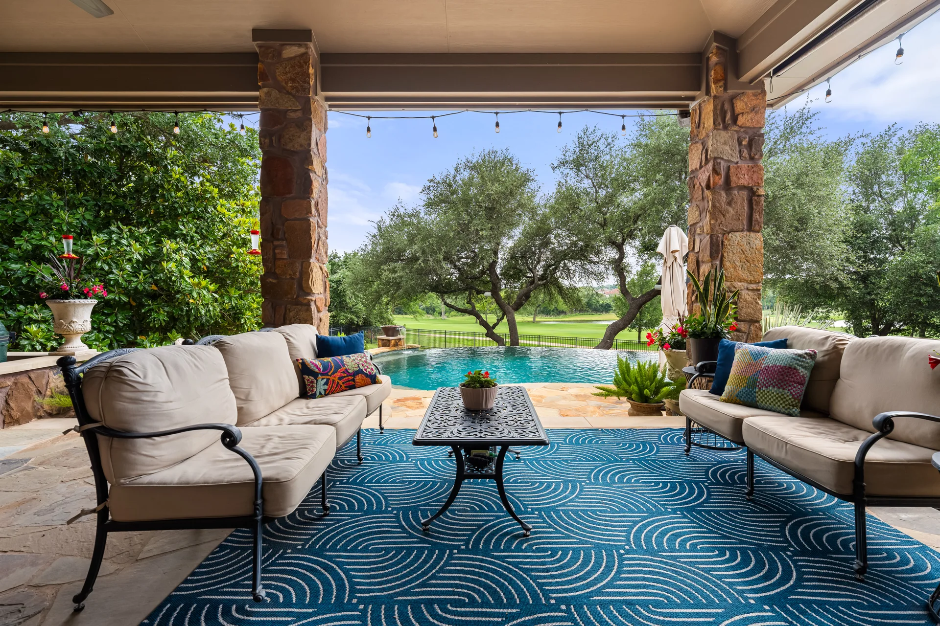 Luxurious Golf Course Estate with Unmatched Views & Resort-Style Backyard | Overlooking the Scenic 13th Hole Fairway at UT Golf Club in Steiner Ranch photo 3