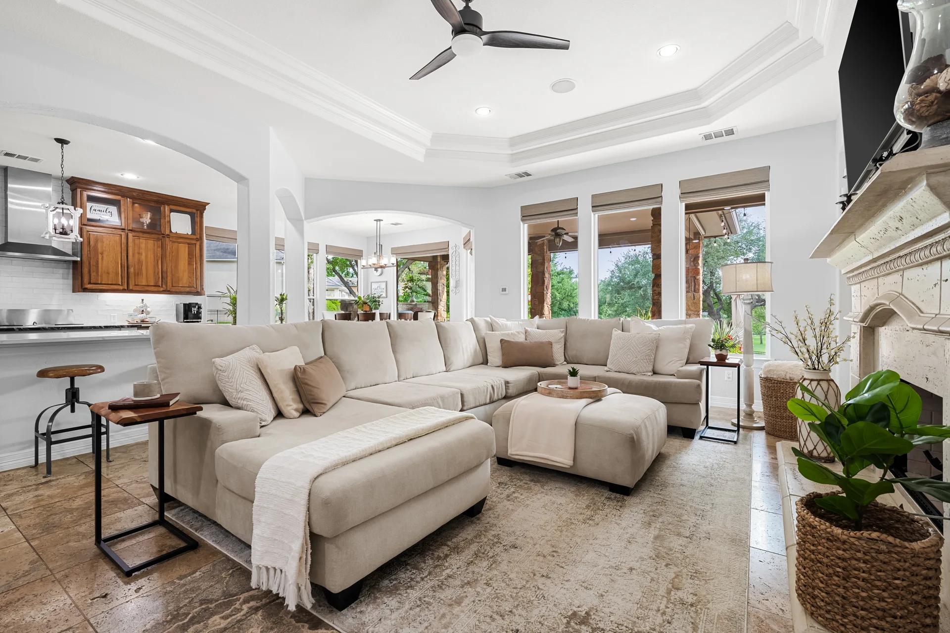 Luxurious Golf Course Estate with Unmatched Views & Resort-Style Backyard | Overlooking the Scenic 13th Hole Fairway at UT Golf Club in Steiner Ranch photo 9