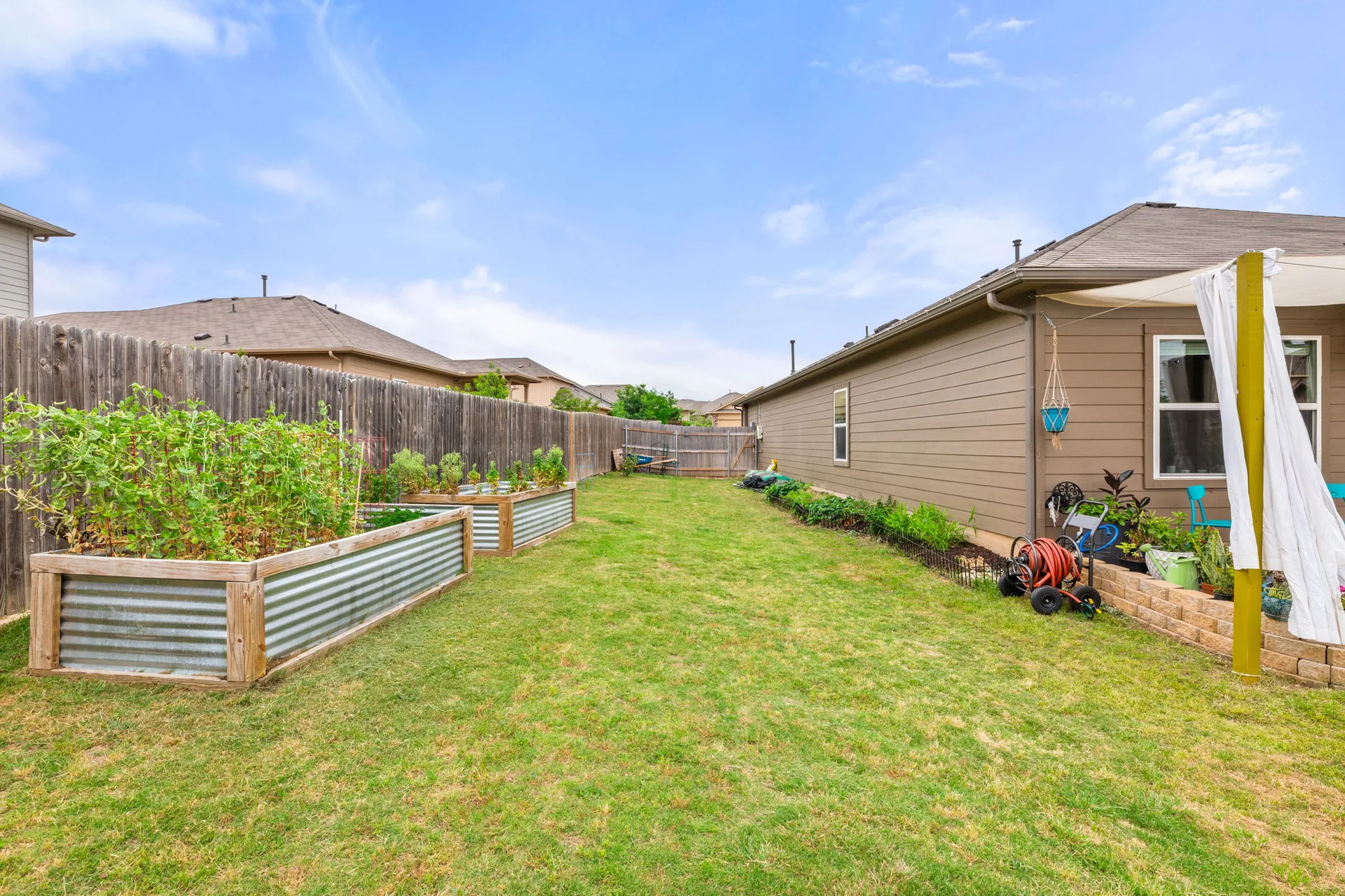 Sprawling One-Story on .28 Acres | Scenic Views + Garden Paradise! | Largest Floor Plan in Reserve at McKinney Falls photo 36