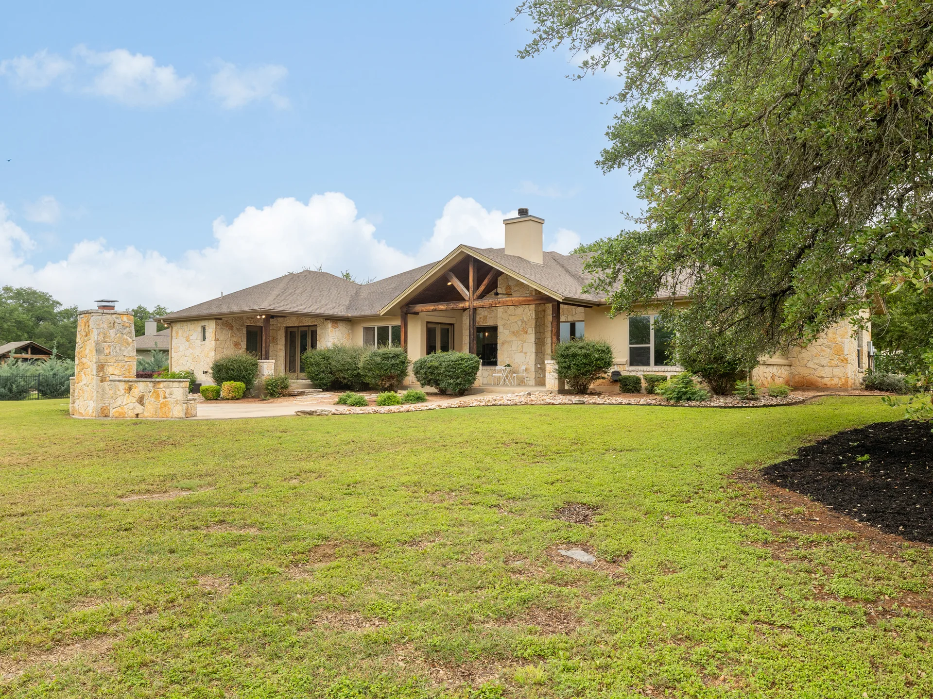 Private 1-Acre Retreat in Beltorre | Single-Story Gem w/ Dual Islands + Outdoor Fireplace photo 37