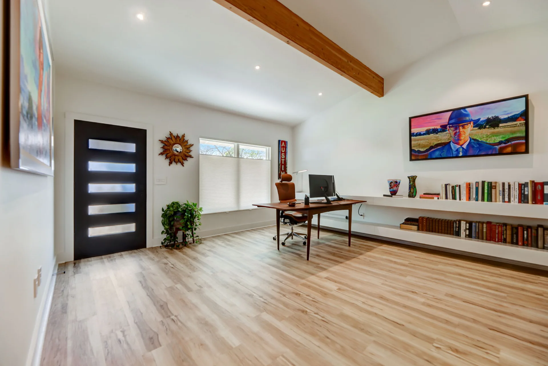 Stunning modern mid-century rebuilt home in the sought-after Delwood Heights near Mueller! photo 17